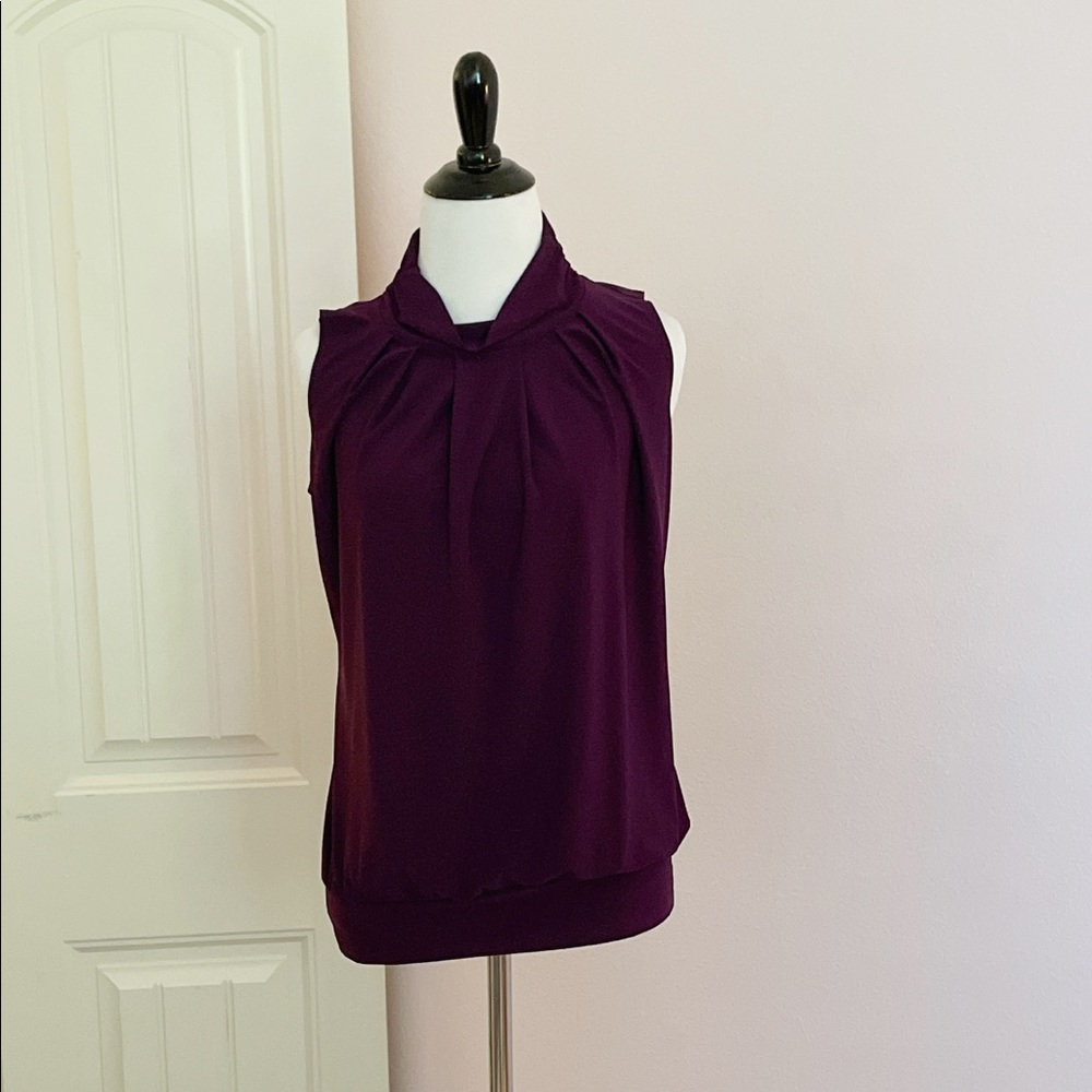 Purple tank